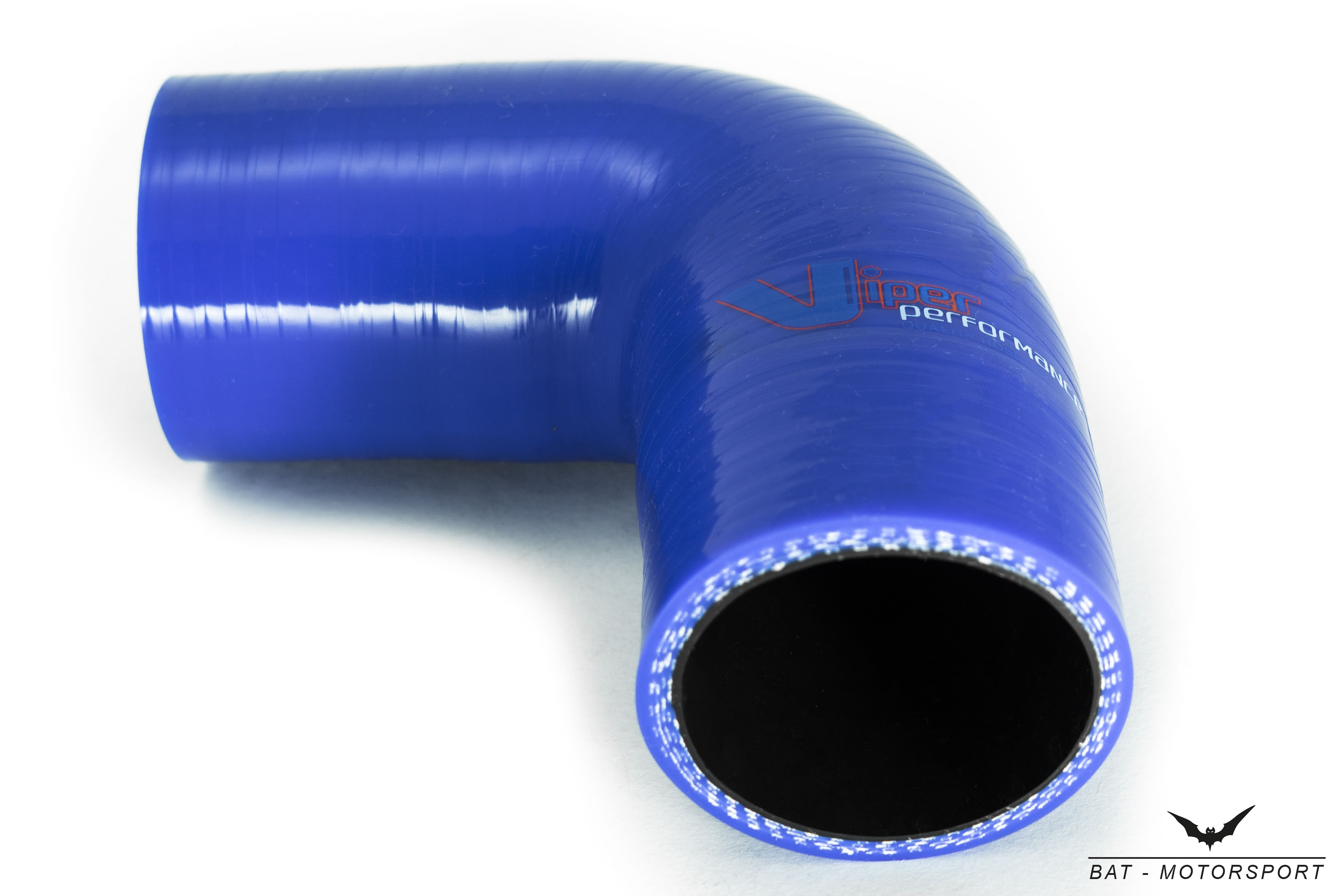 Viper Performance 25mm 90° Silikon Schlauchbogen Blau